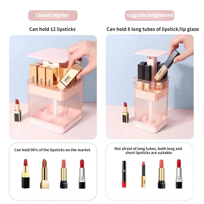 Push-lift Lipstick Storage Box