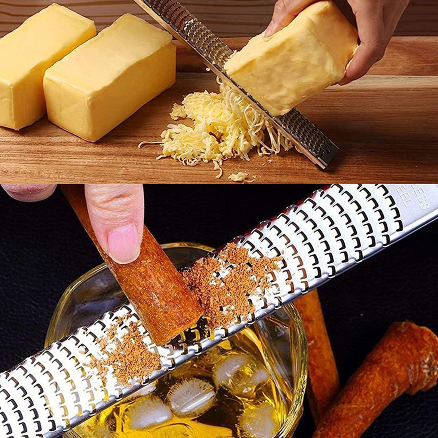 Cheese Grater Stainless Steel Scraper Chocolate Lemon Peeler