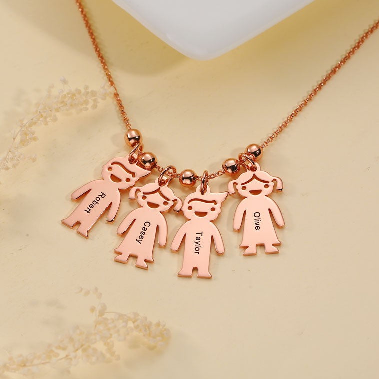 Engraved Children Necklace