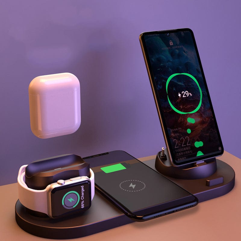 6 In 1 Wireless Charging for Multiple Devices