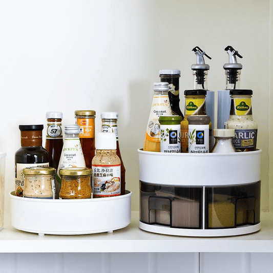 Rotary Seasoning Storage Rack