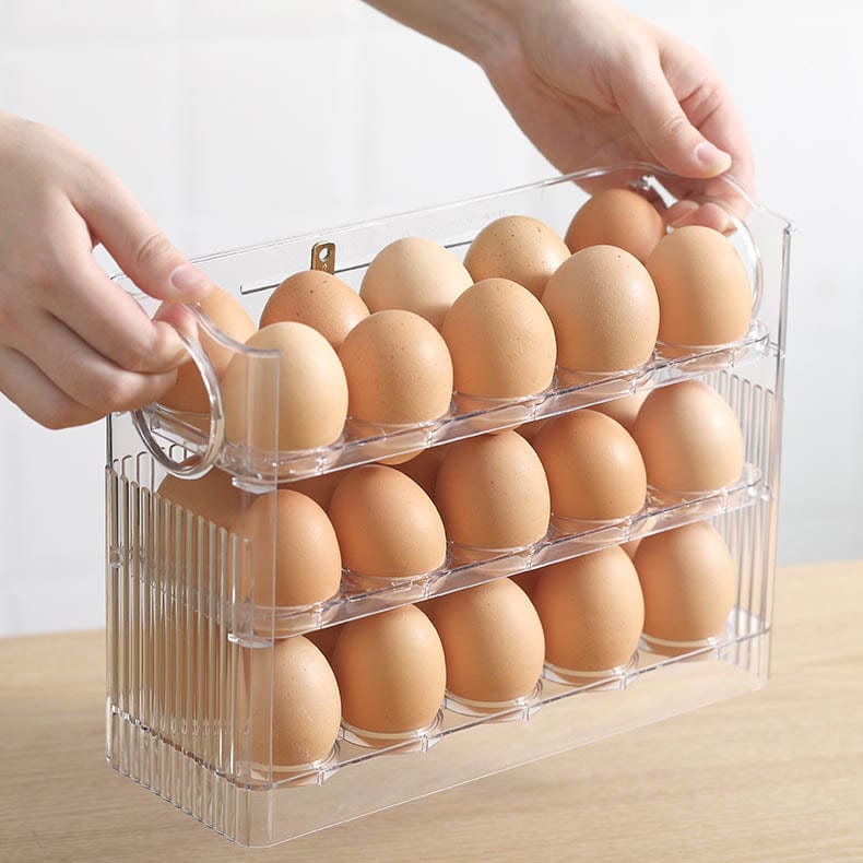 Egg Holder Container for Fridge Door