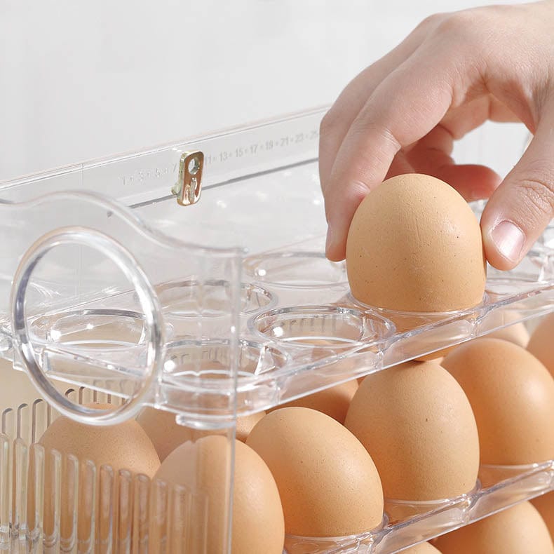 Egg Holder Container for Fridge Door