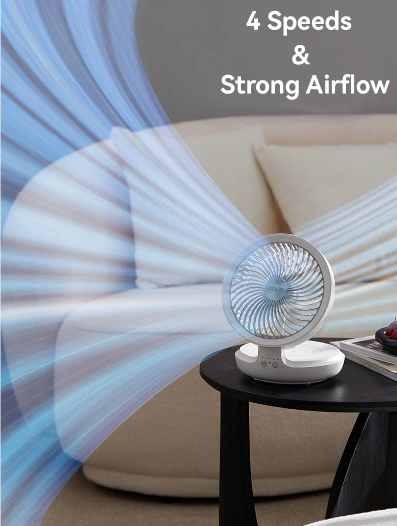 Portable Folding Fan Air Circulator Fan