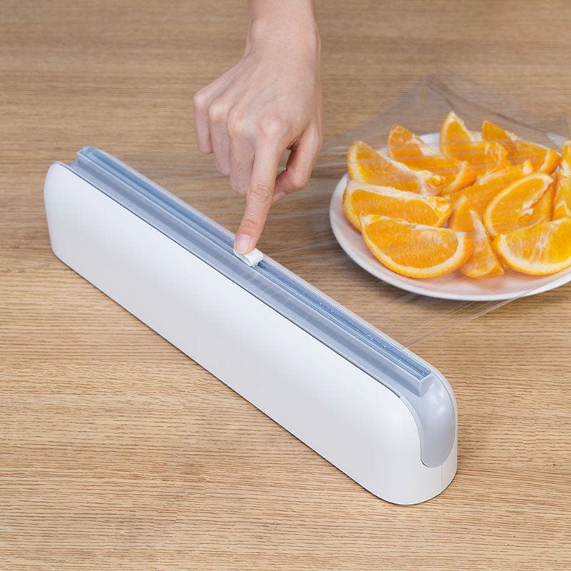 Plastic Wrap Dispenser with Cutter