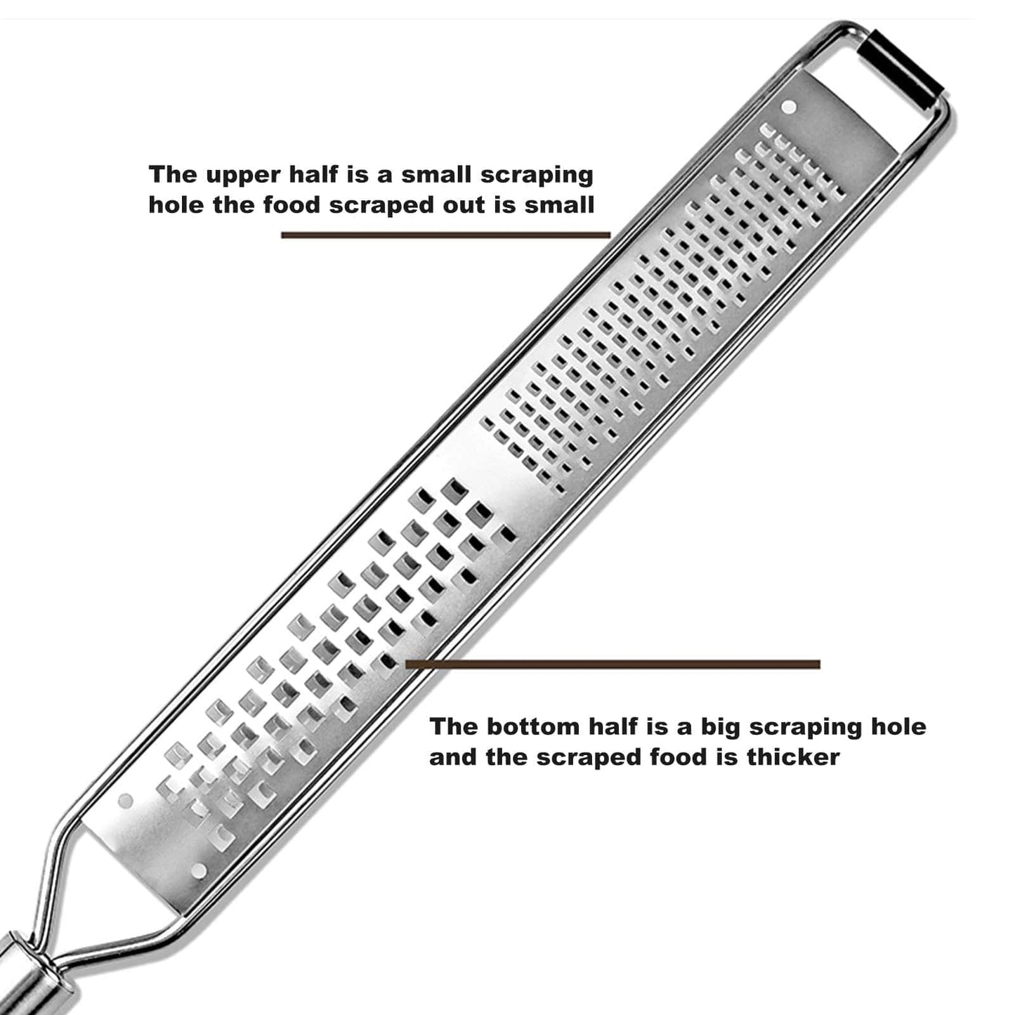 Cheese Grater Stainless Steel Scraper Chocolate Lemon Peeler