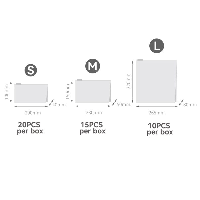 Storage Bag with Sealing 3 Box