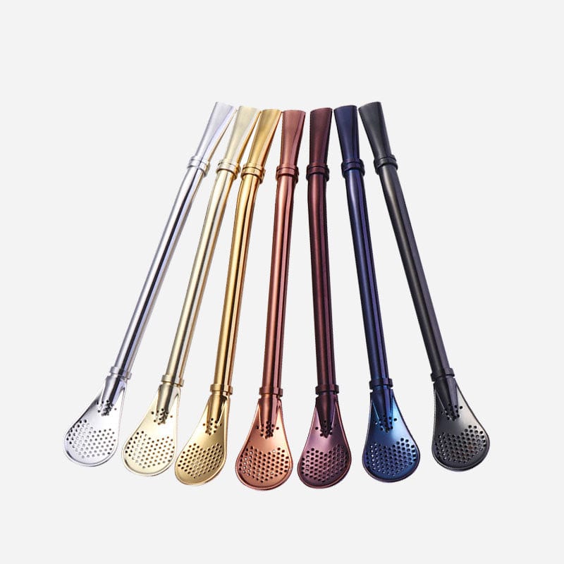 Reusable Straws Spoon 7Pcs