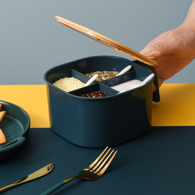 Seasoning Box With Spoons