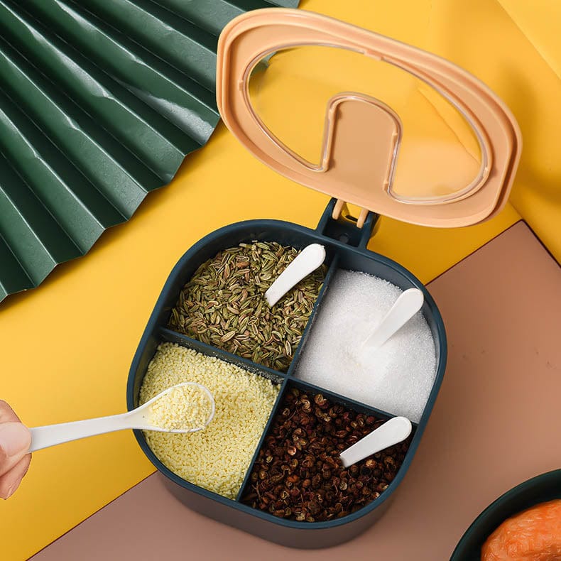 Seasoning Box With Spoons